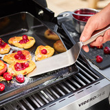 RÖSLE Plancha Grillplatte 36,5 x 46,5 cm schwarz, für ARTISO, VIDERO, ALLFLAME und MAGNUM