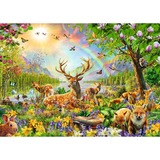 Ravensburger Kinderpuzzle Anmutige Hirschfamilie 200 Teile