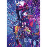 Ravensburger Puzzle Star Wars Hyper Space Collection: The Mandalorian 500 Teile, Large Pieces