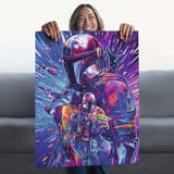 Ravensburger Puzzle Star Wars Hyper Space Collection: The Mandalorian 500 Teile, Large Pieces