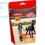 Schleich Pocket Set! Turniersieg mit Flocke, Spielfigur 