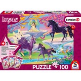 Schmidt Spiele Puzzle Schleich Bayala Lichtung mit Einhornfamilie