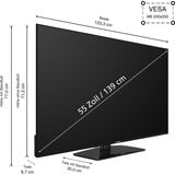 Telefunken XU55VP750M, LED-Fernseher 139 cm (55 Zoll), schwarz, UltraHD/4K, Triple-Tuner, SmartTV, VIDAA-Betriebssystem