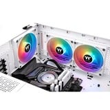 Thermaltake CT120 ARGB Sync PC Cooling Fan White, Gehäuselüfter weiß, 2er Pack, ohne Controller, 120 mm