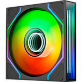 Thermaltake SWAFAN 120 EX INFINITY ARGB Sync PC Cooling Fan, Gehäuselüfter schwarz, 1er-Pack, 120 mm, 124 mm
