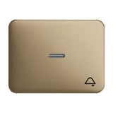 0 Wippe mit Symbol Klingel bronze, Retail