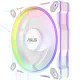 ASUS Prime MR120 ARGB Fan, Gehäuselüfter weiß, 120 mm
