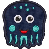 Affenzahn Klett-Badge Oktopus, Patch blau