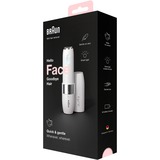 Braun Face FS1000 Mini-Gesichtshaarentferner weiß/chrom