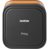 Brother P-touch E920BT CUBE Pro, Etikettendrucker schwarz/orange