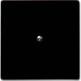 Busch-Jaeger Blindzentralscheibe mit Tragring, Blende braun, Retail