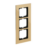 Busch-Jaeger Rahmen dreifach gold, Retail