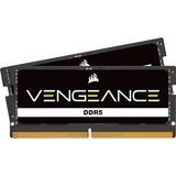 Corsair SO-DIMM 16 GB DDR5-4800 Kit, Arbeitsspeicher CMSX16GX5M2A4800C40, Vengeance