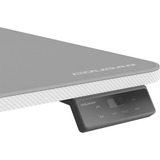 Cougar Gaming Schreibtisch E-Star 140, Gaming-Tisch weiß/grau, 140 x 60cm, mit Monitorständer
