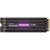 Crucial T710 4 TB, SSD schwarz, PCIe 5.0 x4, NVMe 2.0, M.2 2280, mit Kühlkörper