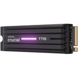 Crucial T710 4 TB, SSD schwarz, PCIe 5.0 x4, NVMe 2.0, M.2 2280, mit Kühlkörper