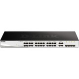 D-Link DGS-1210-24P/E, Switch silber/schwarz