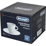 DeLonghi Espresso Tassen (2er-Set) weiß