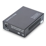 Digitus Fast Ethernet Medienkonverter RJ-45 auf ST-Duplex schwarz