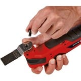 EINHELL Power X-Change Akku-Multifunktions-Werkzeug TC-MG 18 Li-Solo, 18Volt rot/schwarz, ohne Akku und Ladegerät, inkl. Zubehör