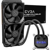 EVGA CLC 240mm All-In-One RGB LED CPU Liquid Cooler, Wasserkühlung schwarz