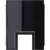 Gira Adapter Leitung einführend ein fach Kanal 15x15 schwarz, Retail