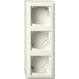 Gira Aufputzgehäuse dreifach mit Rahmen Retail