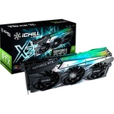INNO3D GeForce RTX 3070 iCHILL X3 LHR, Grafikkarte schwarz, Lite Hash Rate, 3x DisplayPort, 1x HDMI 2.1