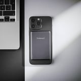 Intenso Magnetic Wireless Powerbank MW10000 Grey grau, 10.000 mAh, MagSafe, PD