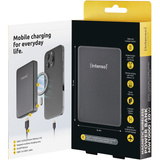 Intenso Magnetic Wireless Powerbank MW10000 Grey grau, 10.000 mAh, MagSafe, PD