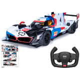 Jamara Deluxe Car Series - BMW M Hybrid V8 LMDH, RC weiß, Maßstab 1:14, 2,4 GHz