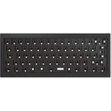 Keychron Q4 Barebone ISO, Gaming-Tastatur schwarz, Hot-Swap, Aluminiumrahmen, RGB