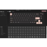 Keychron Q4 Barebone ISO, Gaming-Tastatur schwarz, Hot-Swap, Aluminiumrahmen, RGB