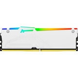 Kingston FURY DIMM 64 GB DDR5-6000 (2x 32 GB) Dual-Kit, Arbeitsspeicher weiß, KF560C36BWEAK2-64, FURY Beast RGB, INTEL XMP, AMD EXPO