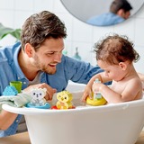LEGO 10965 DUPLO Badewannenspaß: Schwimmender Tierzug, Konstruktionsspielzeug Badewannenspielzeug für Kleinkinder ab 18 Monaten mit Badeente, Nilpferd und Eisbären