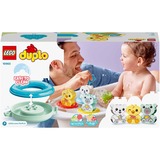 LEGO 10965 DUPLO Badewannenspaß: Schwimmender Tierzug, Konstruktionsspielzeug 