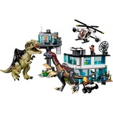 LEGO 76949 Jurassic World Giganotosaurus & Therizinosaurus Angriff, Konstruktionsspielzeug 