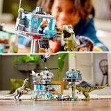 LEGO 76949 Jurassic World Giganotosaurus & Therizinosaurus Angriff, Konstruktionsspielzeug 