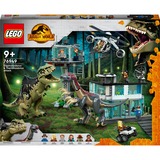 LEGO 76949 Jurassic World Giganotosaurus & Therizinosaurus Angriff, Konstruktionsspielzeug 