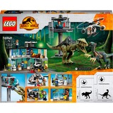 LEGO 76949 Jurassic World Giganotosaurus & Therizinosaurus Angriff, Konstruktionsspielzeug 