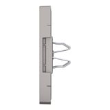 Merten Zentralplatte zwei fach grau, Retail