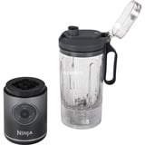 Ninja Kabelloser Smoothie Maker Blast Max BC251EUGY, Standmixer grau, akkubetrieben, 570ml Becher