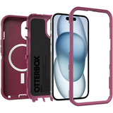 Otterbox Defender, Handyhülle pink, iPhone 16e/15/14/13, MagSafe