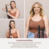 Shark FlexStyle 3-in-1 Haarstyler , Lockenstab schwarz