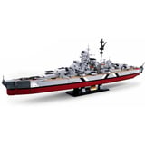 Sluban ModelBricks Schlachtschiff Bismarck, Konstruktionsspielzeug Maßstab 1:350