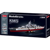 Sluban ModelBricks Schlachtschiff Bismarck, Konstruktionsspielzeug Maßstab 1:350