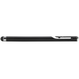 Targus Antimikrobieller glatter Stylus, Eingabestift schwarz/silber, für Smartphones und Touchscreens