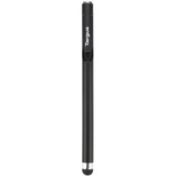 Targus Antimikrobieller glatter Stylus, Eingabestift schwarz/silber, für Smartphones und Touchscreens