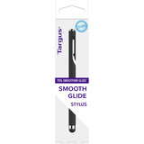 Targus Antimikrobieller glatter Stylus, Eingabestift schwarz/silber, für Smartphones und Touchscreens