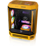 Thermaltake The Tower 600 Bumblebee, Tower-Gehäuse dunkelgelb, Tempered Glass x 3